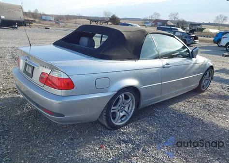 2004 BMW 330Ci z USA, uszkodzony, nr VIN WBABW53474PL40811